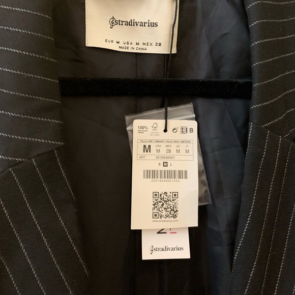 Oversized blazer dress - Stradivarius - Picture 3 of 5